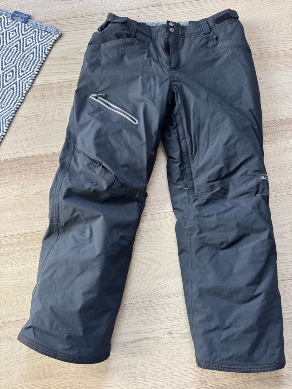 Eastern Mountain Sports Shell Black Ski Pants